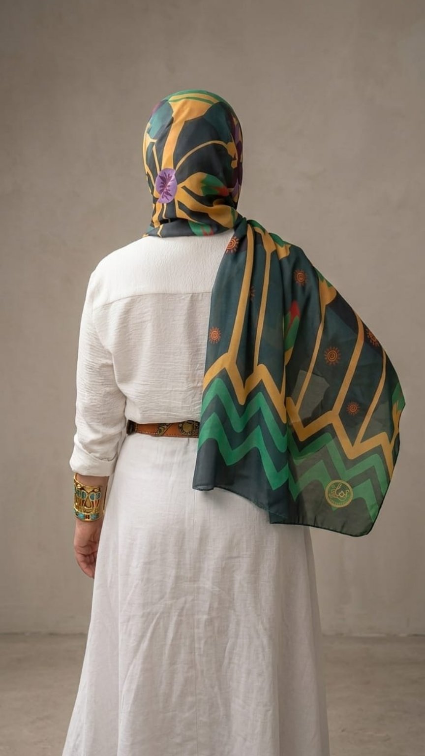 Lotus Scarf – TYMH | Elegant Hijab & Headscarf - TYMH تيمه